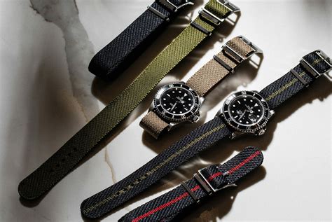 how to install nato strap on rolex|rolex with nylon strap.